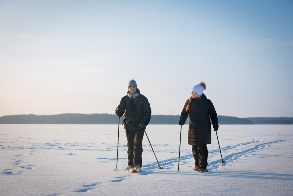 Talviloma Saimaalla Imatran seudulla