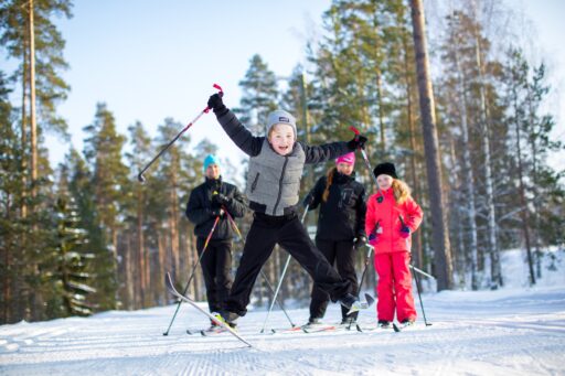 Talvitekemistä Saimaalla