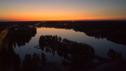 Leirintäalue ja mökkimajoitus Imatralla