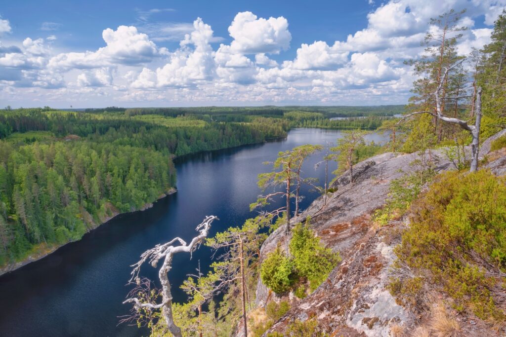 Retkely Saimaalla, Ruokolahdella.