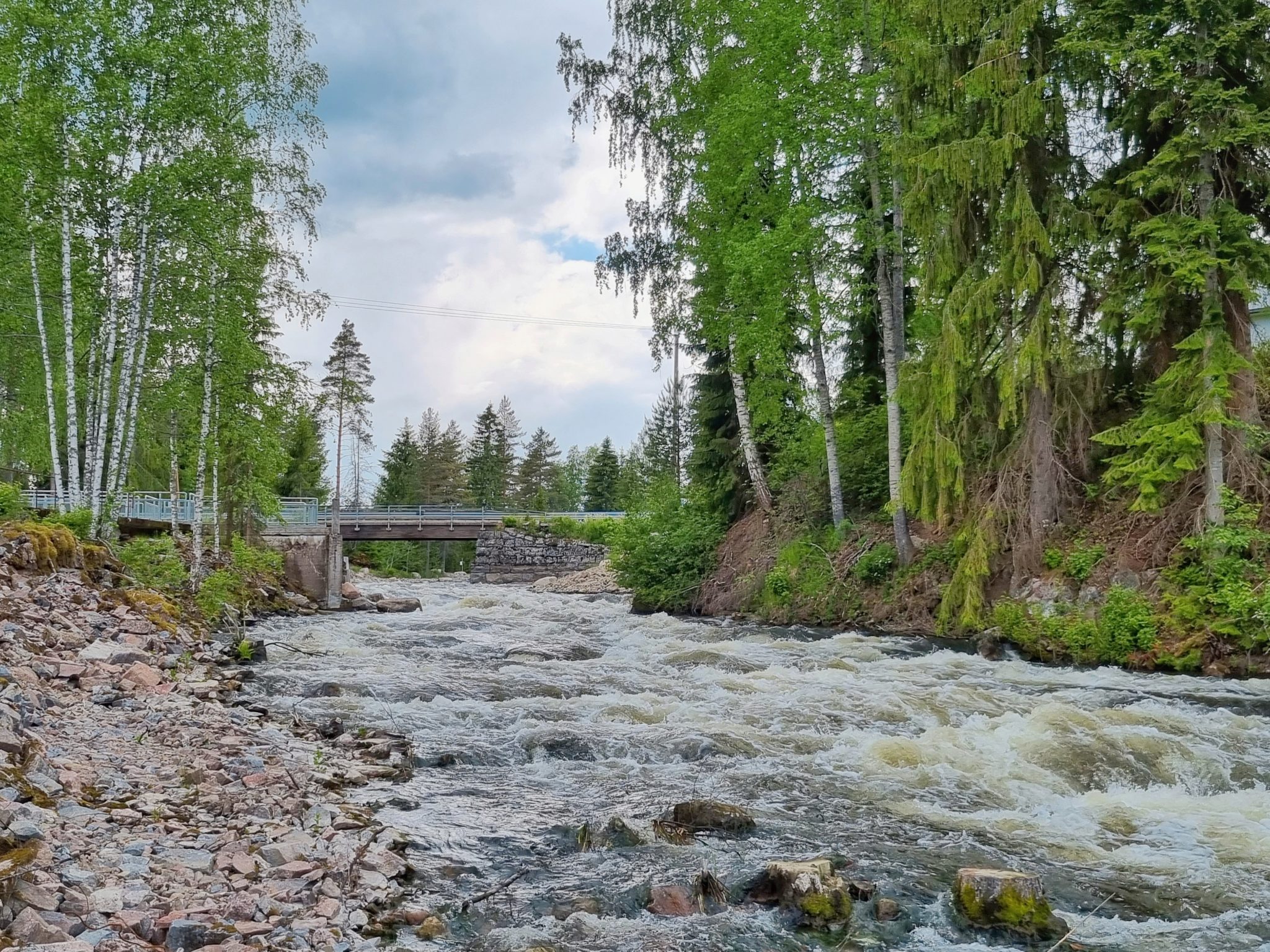 Hiitolanjoki Rautjärvellä