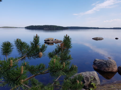 Lammasaaren polku Imatralla