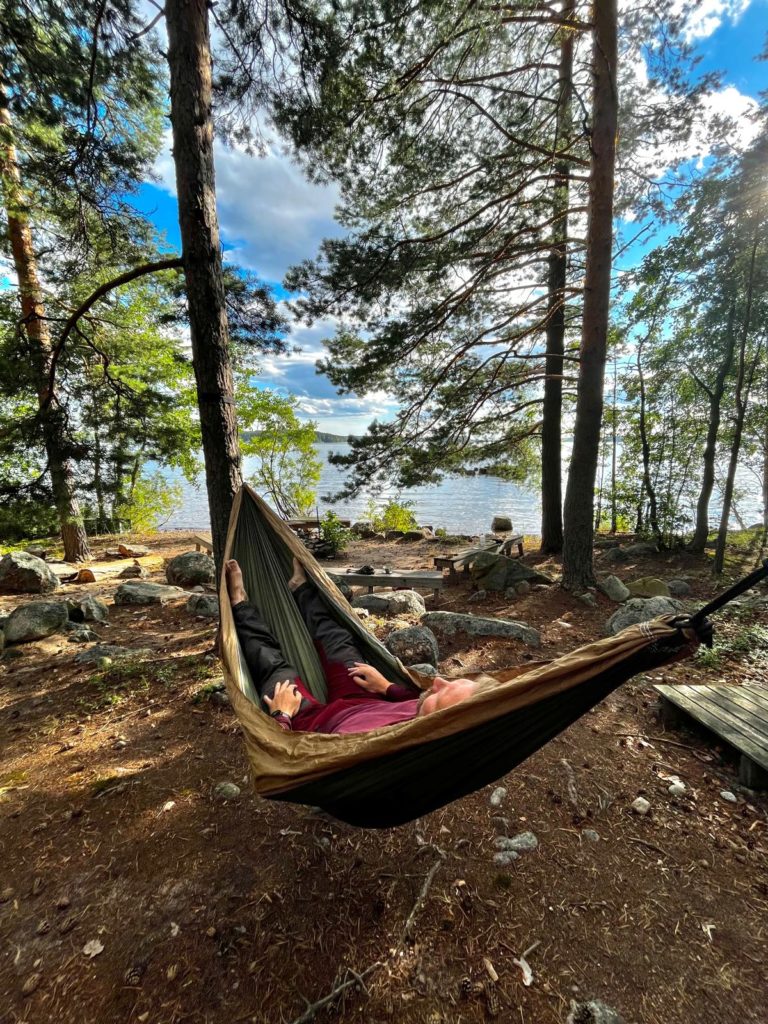 Sommerurlaub am Saimaa See, Finnland
