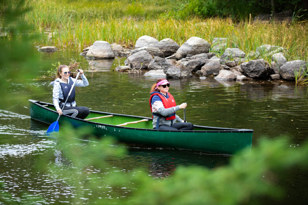 Kayaking in Finland, Lake Saimaa region