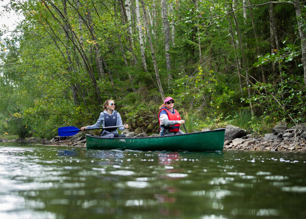 Kayaking holiday at Lake Saimaa, Finland