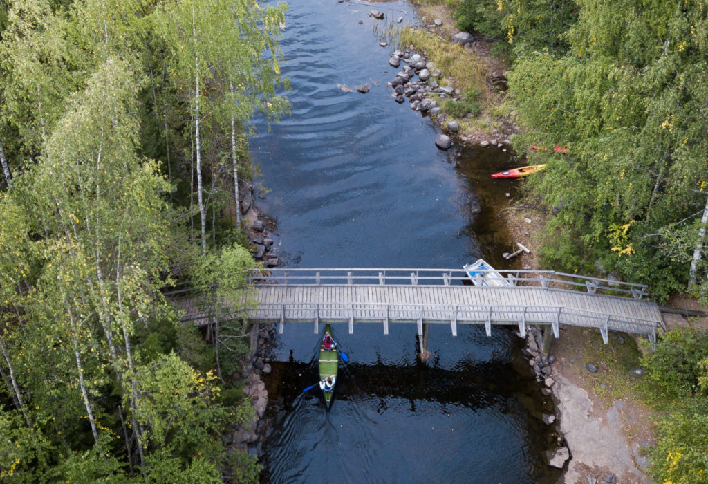 Väliväylä kayaking route from Lappeenranta to Kouvola