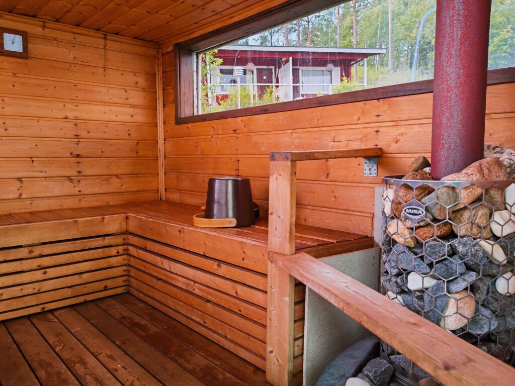Saunas at Lake Saimaa region