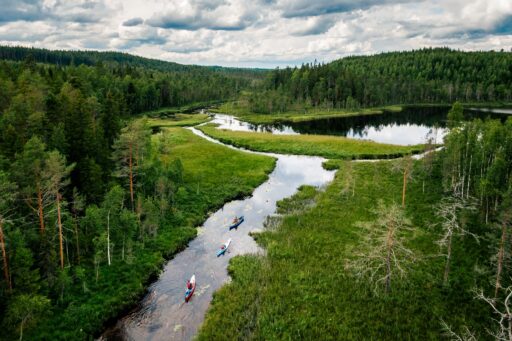 Kanufahrten und Radtouren in der Region Lappeenranta und Imatra