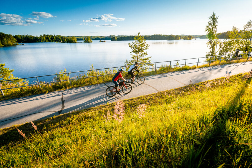 Kanufahrten und Radtouren in der Region Lappeenranta und Imatra