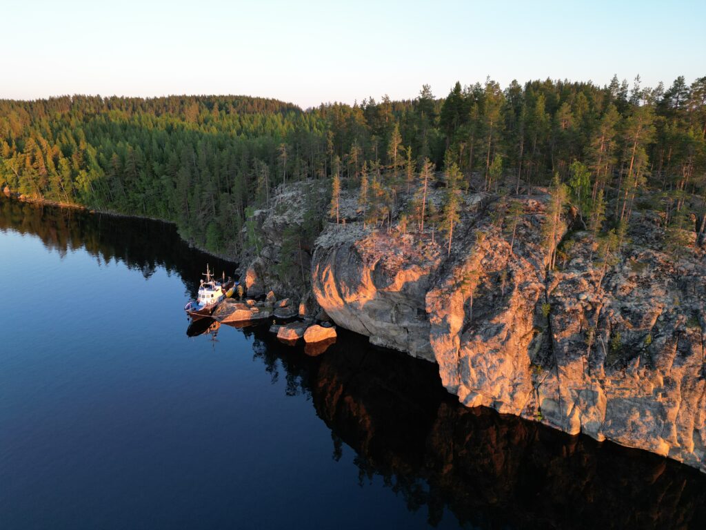 Kreuzfahrten auf dem Saimaa-See, Finnland