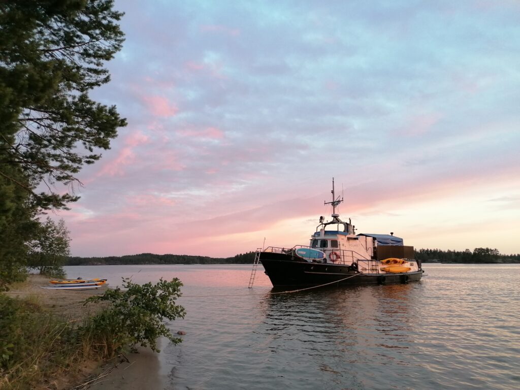 Private cruises on Lake Saimaa Finland