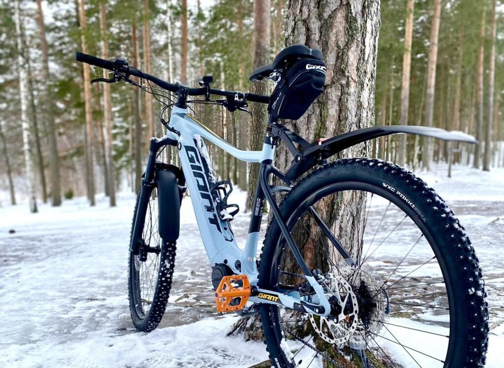 Winter bike rent in Imatra