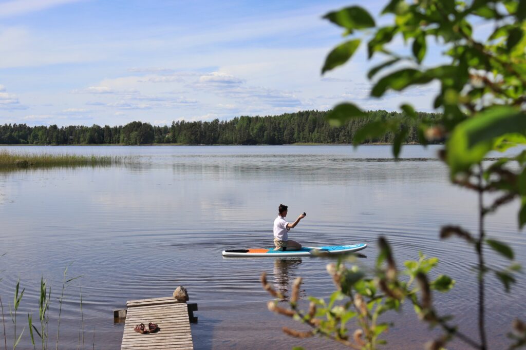 Finnish Happiness Camp experiences at Lake Saimaa