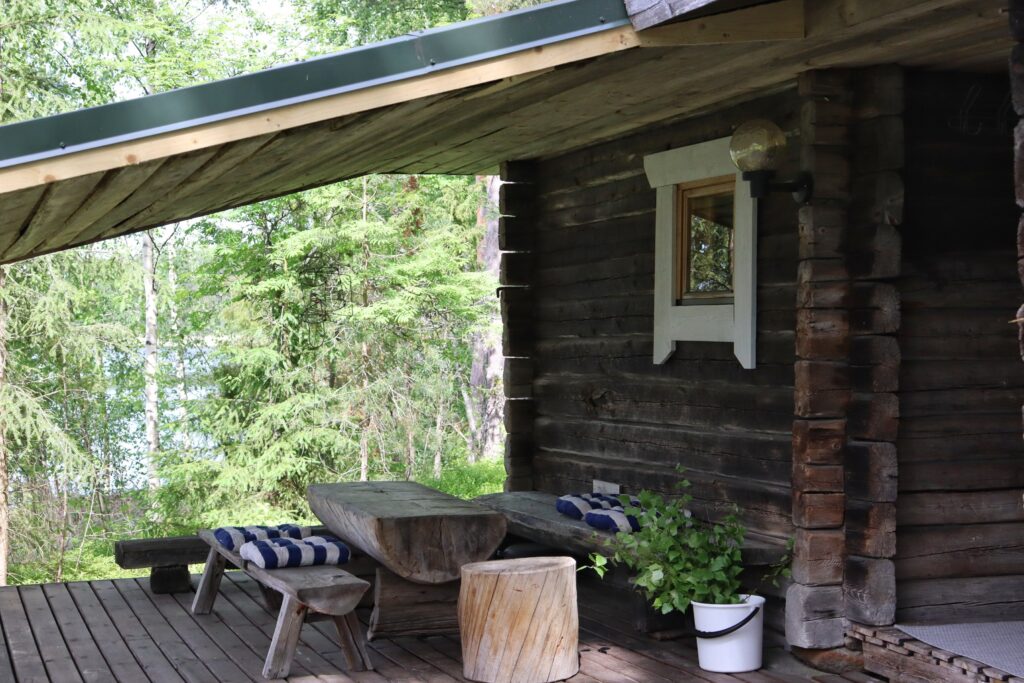 Vuokramökki Saimaan rannalla, Taipalsaarella
